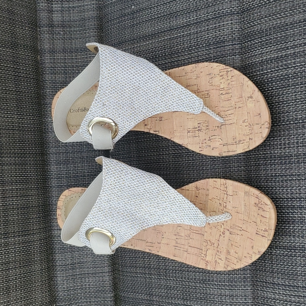 Croft & Barrow Sparkling Dress Sandals Never Worn MAKE OFFER